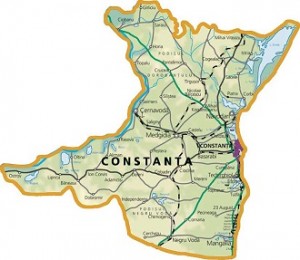 Harta judetului Constanta