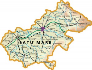 Harta judetului Satu-Mare